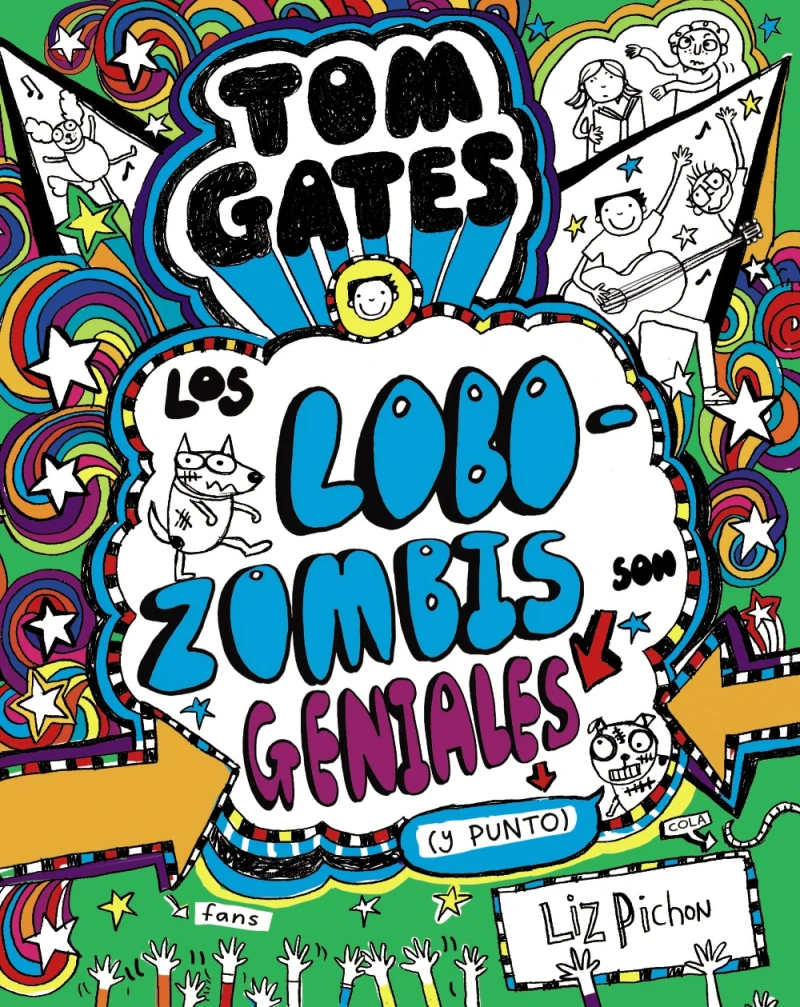 Portada: Tom Gates - Los Lobozombis son geniales (y punto)