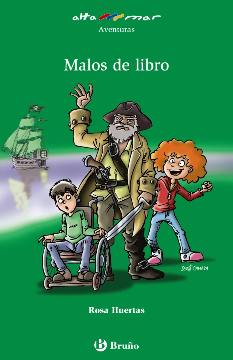 Portada: Malos de libro