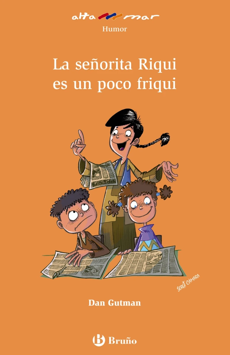Portada: La señorita Riqui es un poco friqui