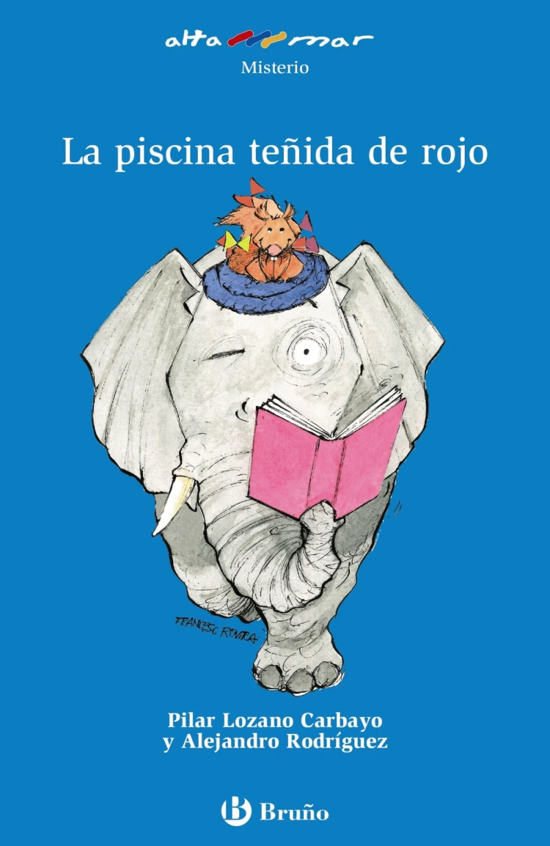 Portada: La piscina teñida de rojo