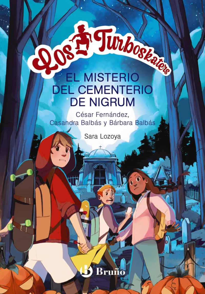 Portada: Los Turboskaters, 2. El misterio del cementerio de Nigrum