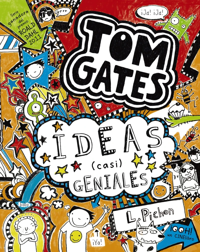 Portada: Tom Gates: Ideas (casi) geniales