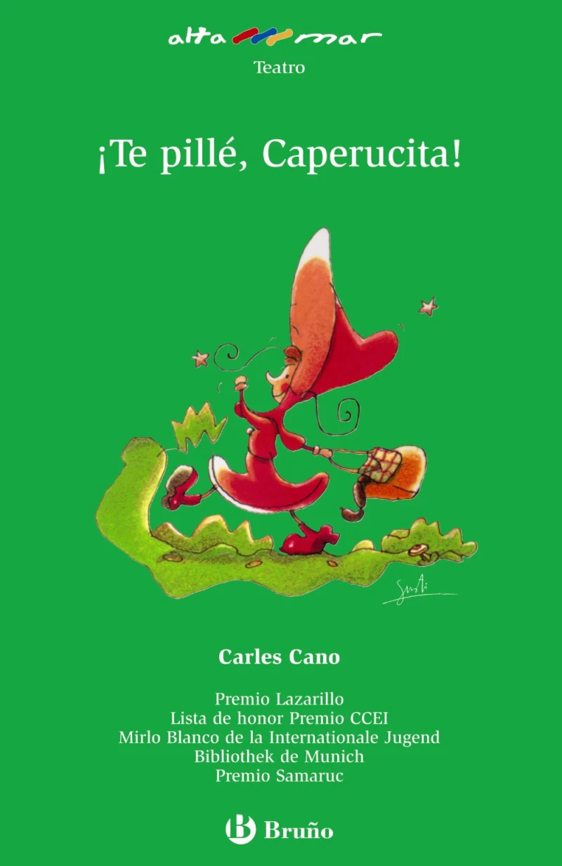 Portada: ¡Te pillé, Caperucita!