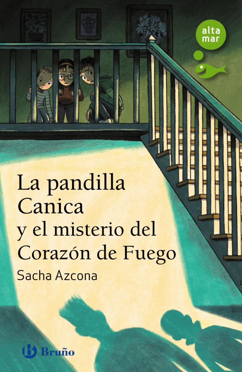 Portada: La pandilla Canica y el misterio del Corazón de Fuego