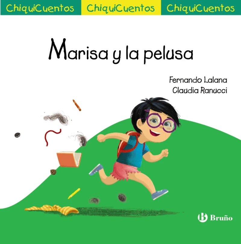 Portada: ChiquiCuento 64. Marisa y la pelusa