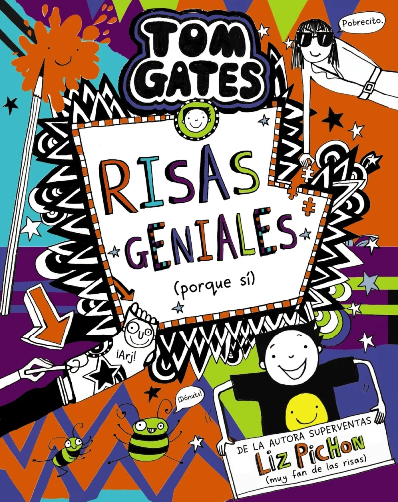 Portada: Tom Gates, 19. Risas geniales (porque sí)