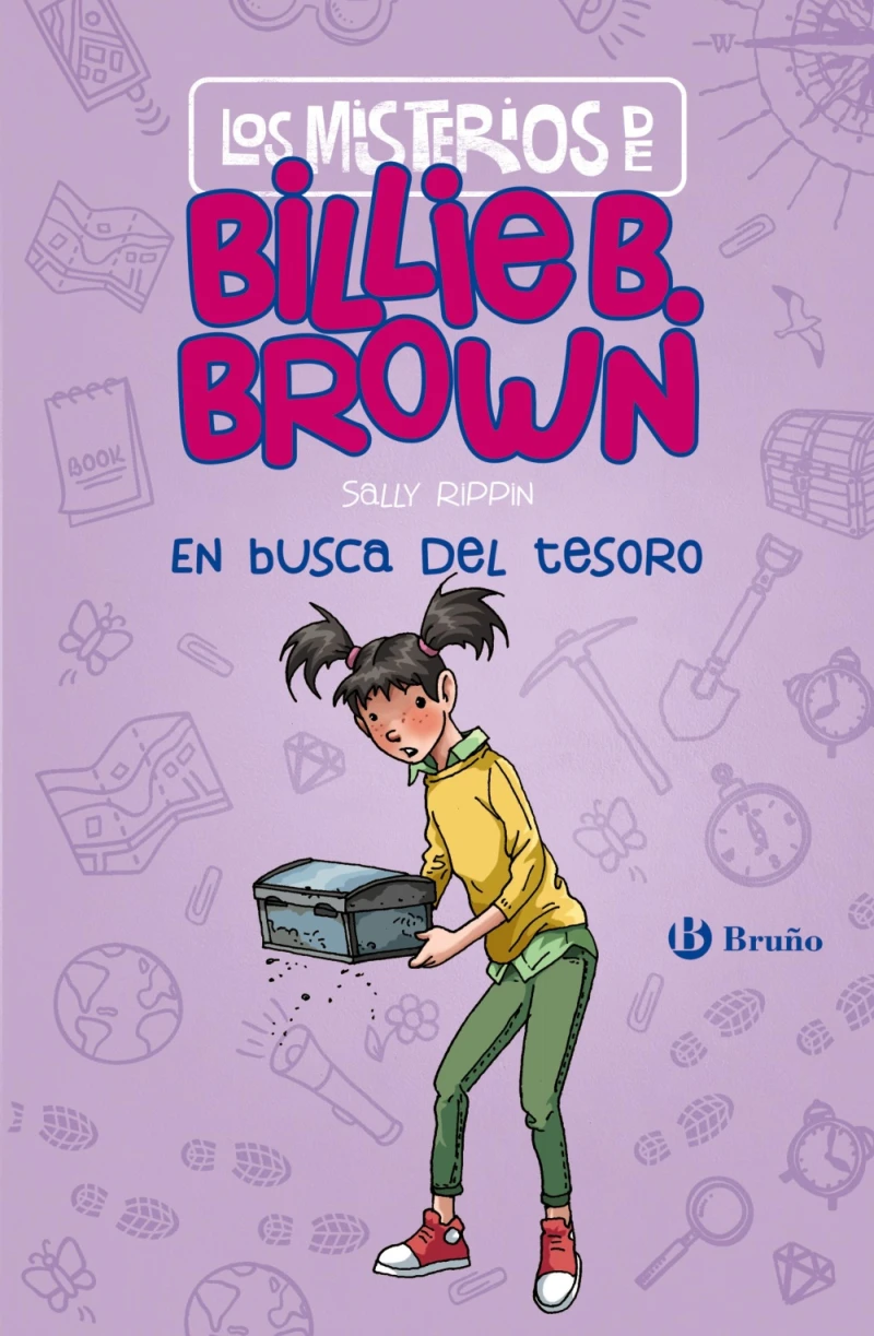 Portada: Los misterios de Billie B. Brown, 6. En busca del tesoro
