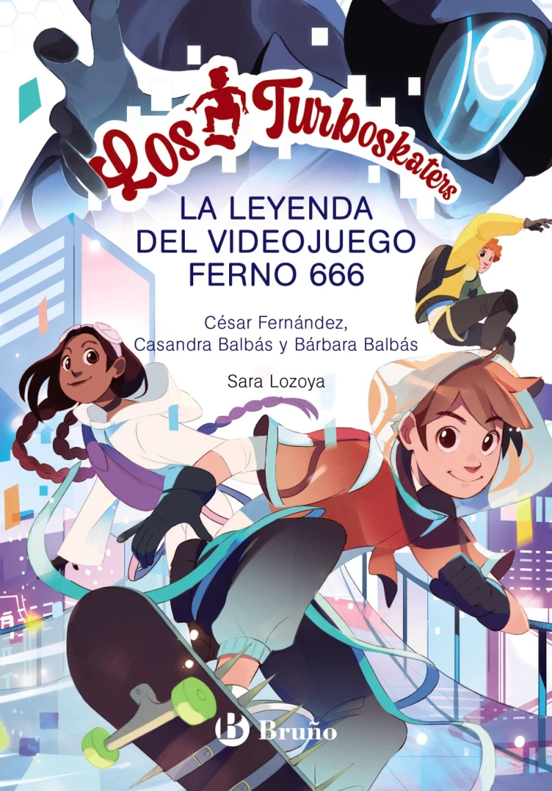 Portada: Los Turboskaters, 3. La leyenda del videojuego Ferno 666
