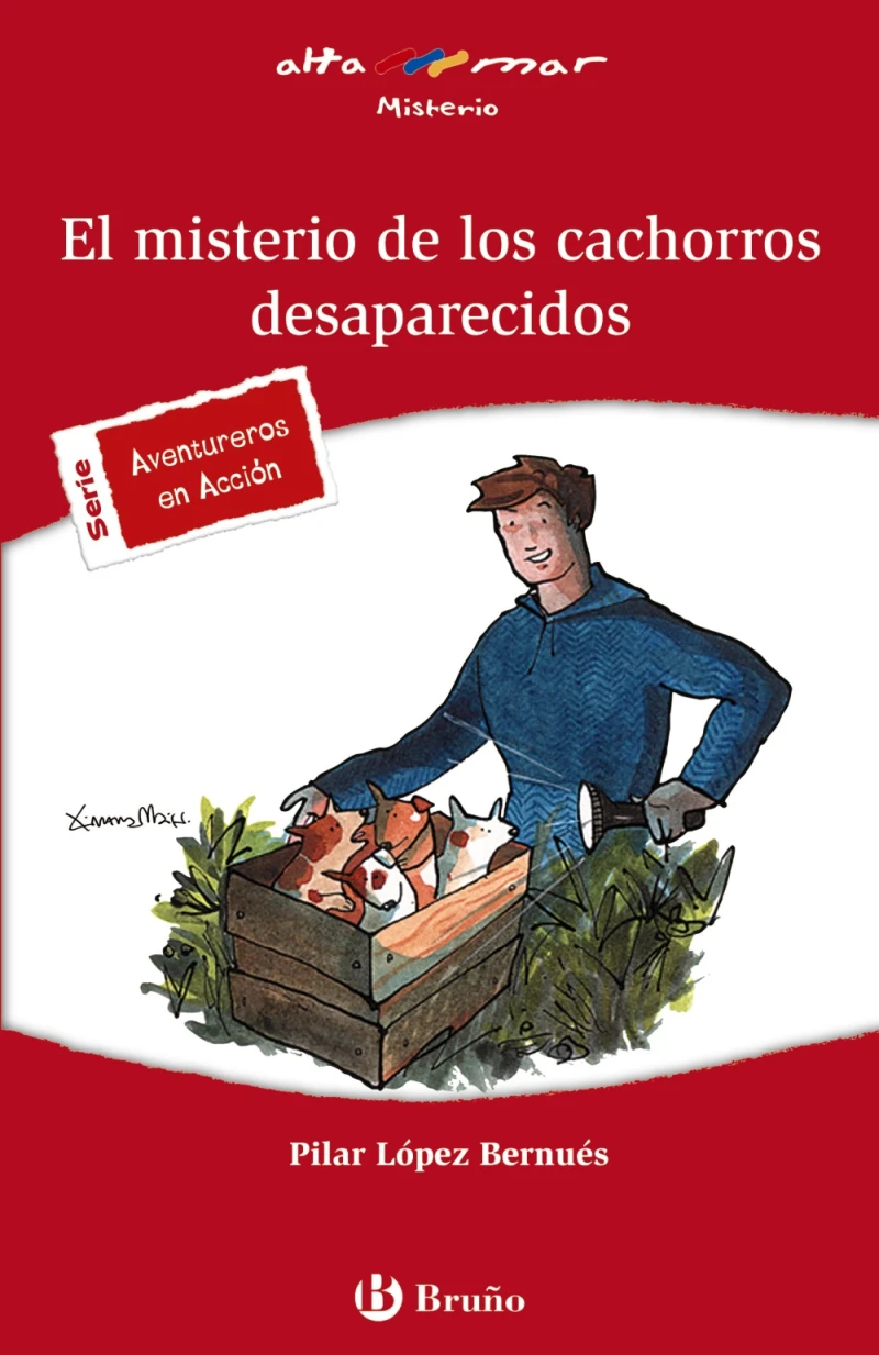 Portada: El misterio de los cachorros desaparecidos