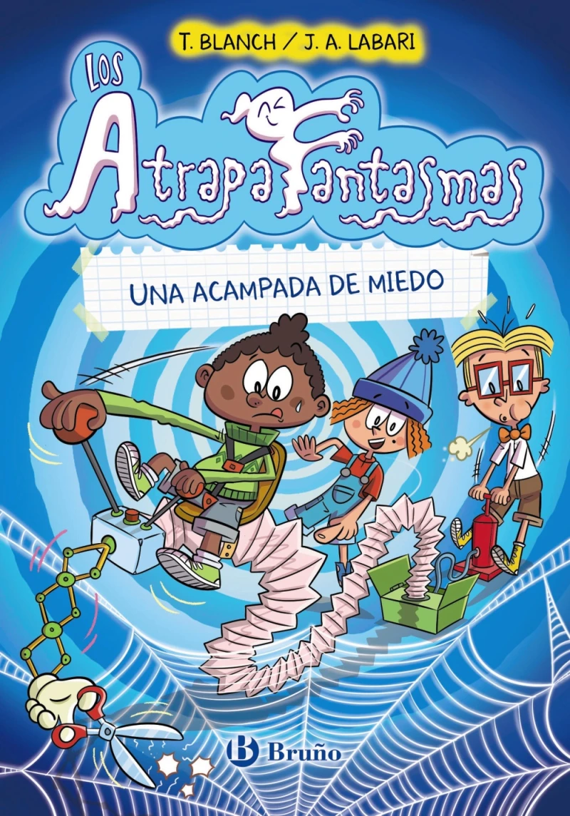 Portada: Los Atrapafantasmas, 3. Una acampada de miedo