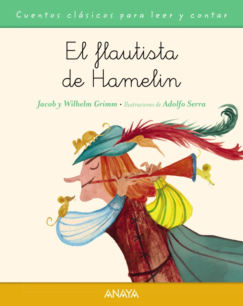 Portada: El flautista de Hamelín