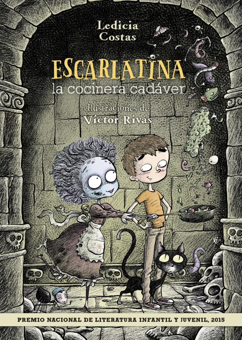 Portada: Escarlatina, la cocinera cadáver