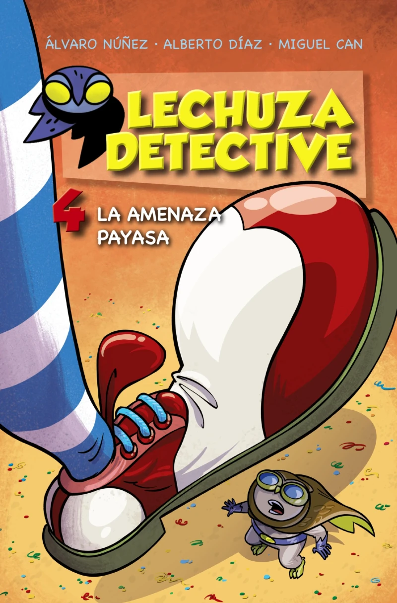 Portada: Lechuza Detective 4: La amenaza payasa