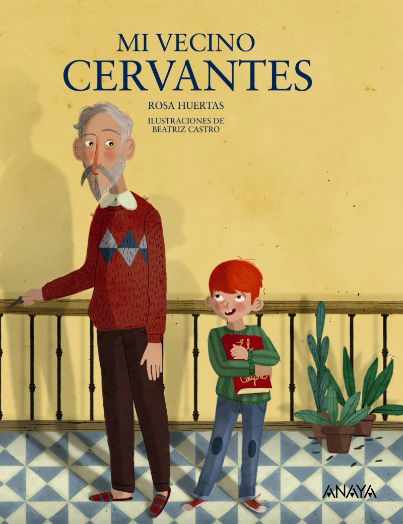 Portada: Mi vecino Cervantes