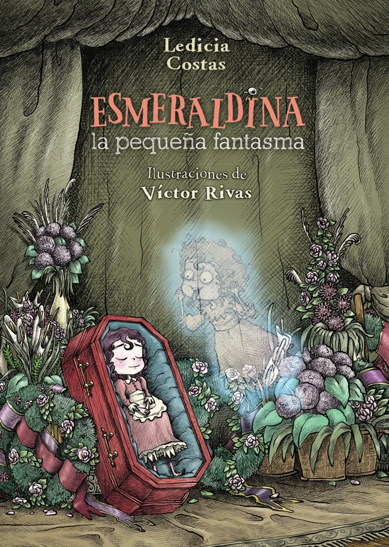 Portada: Esmeraldina, la pequeña fantasma