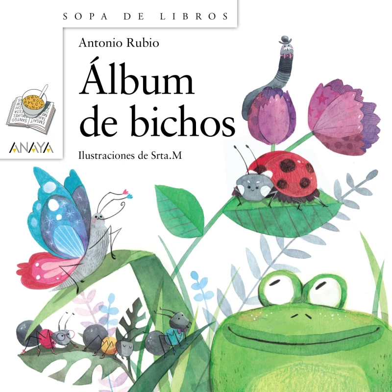 Portada: Álbum de bichos