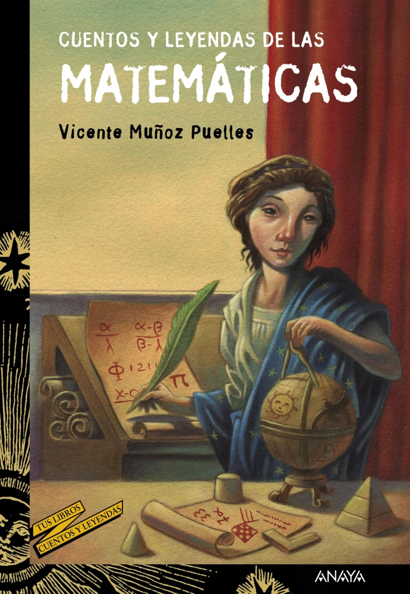 Portada: Cuentos y leyendas de las matemáticas