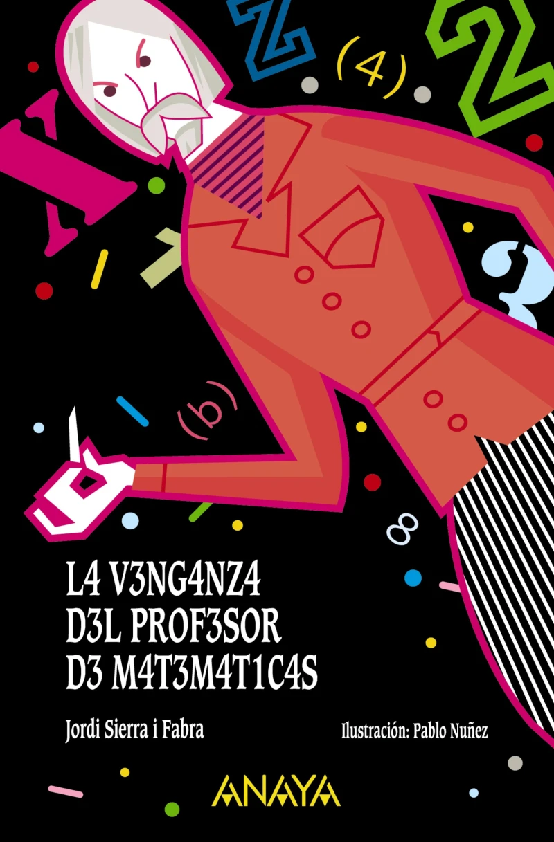 Portada: La venganza del profesor de matemáticas