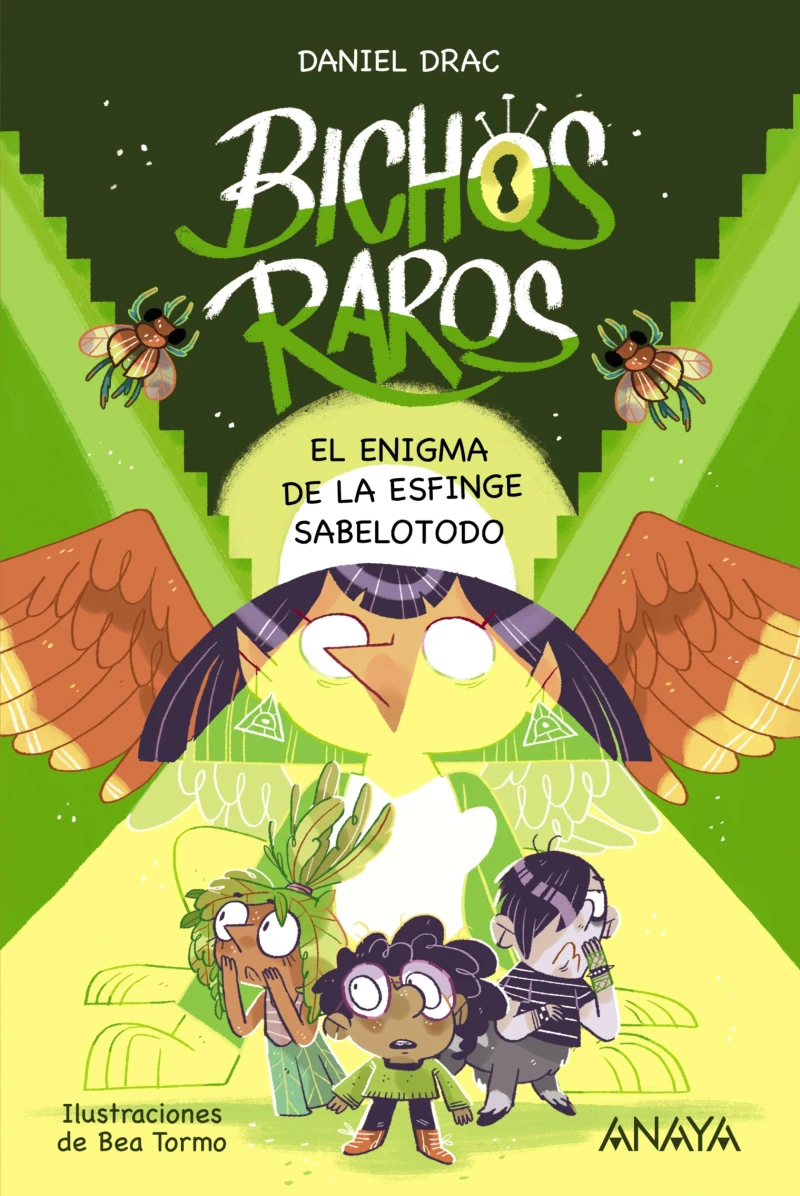Portada: Bichos raros 2: El enigma de la esfinge sabelotodo