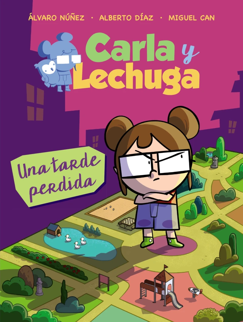 Portada: Carla y Lechuga 2. Una tarde perdida