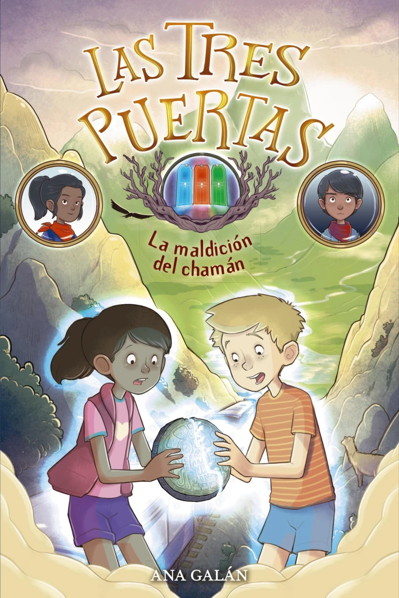 Portada: Las tres puertas 2. La maldición del chamán
