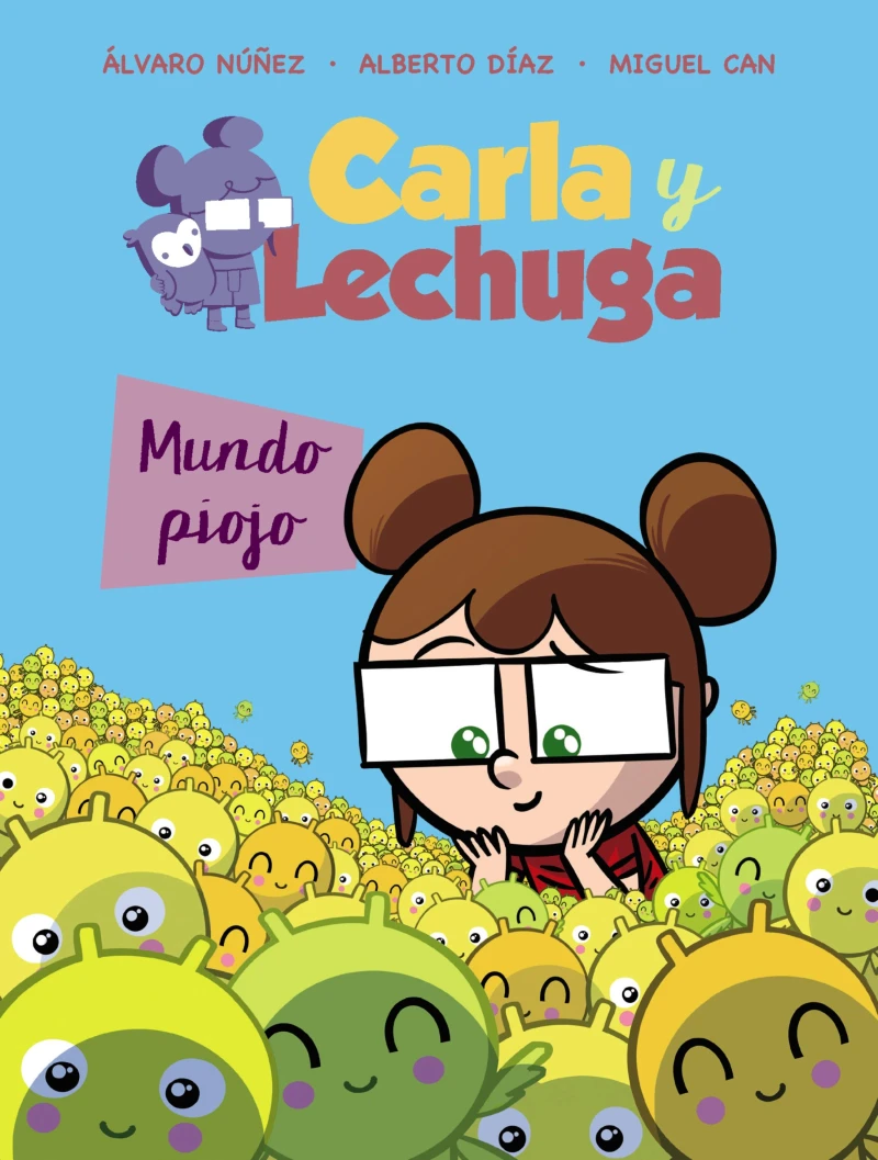 Portada: Carla y Lechuga 3. Mundo piojo