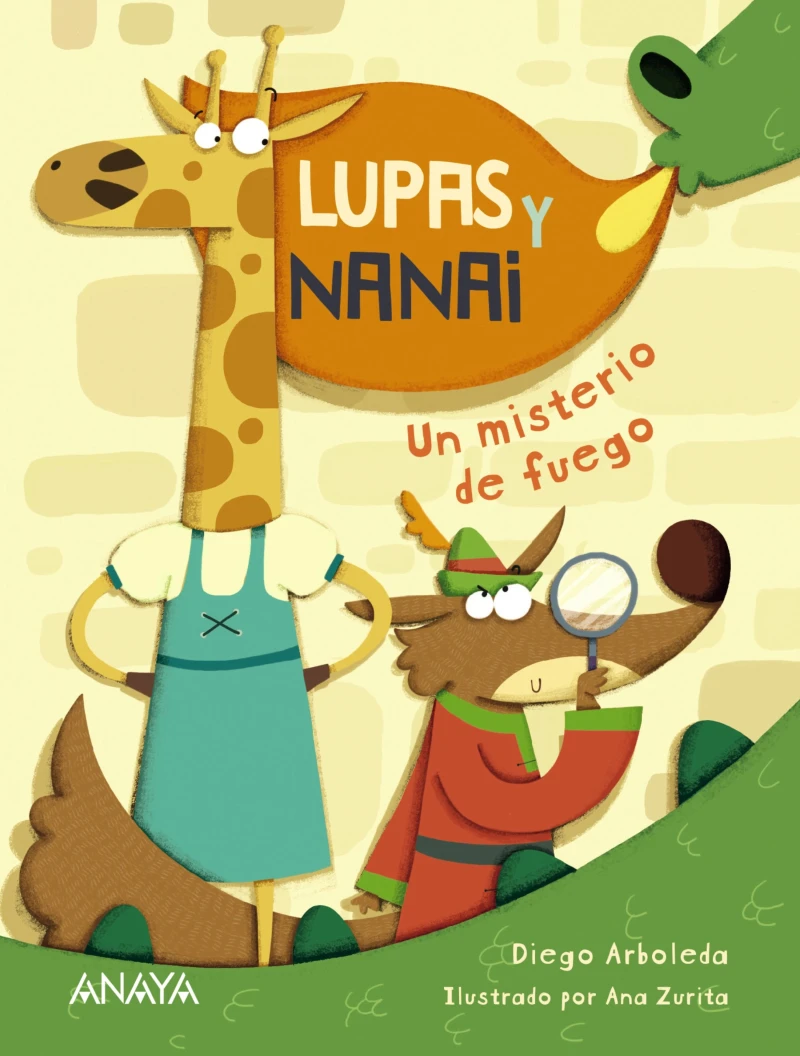 Portada: Lupas y Nanai. Un misterio de fuego
