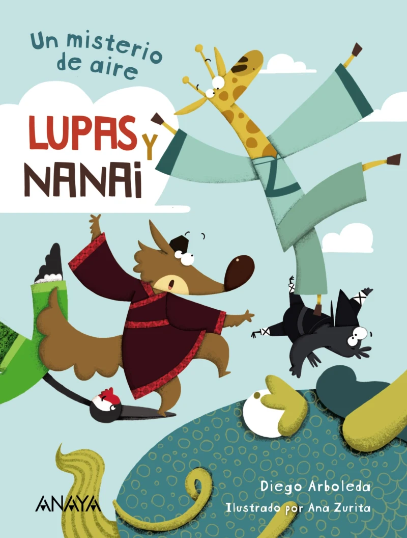 Portada: Lupas y Nanai. Un misterio de aire