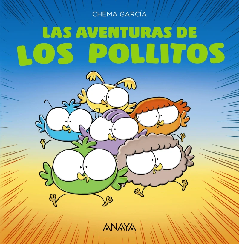 Portada: Las aventuras de los pollitos