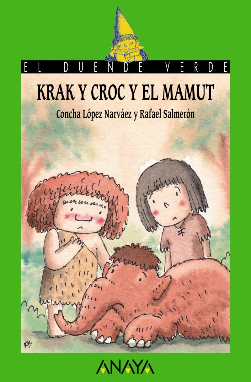 Portada: Krak, Croc y el mamut