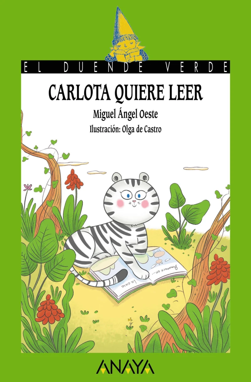 Portada: Carlota quiere leer
