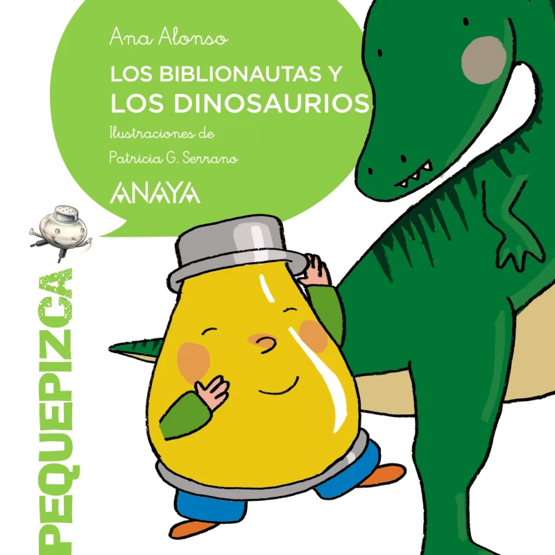 Portada: Los Biblionautas y los dinosaurios
