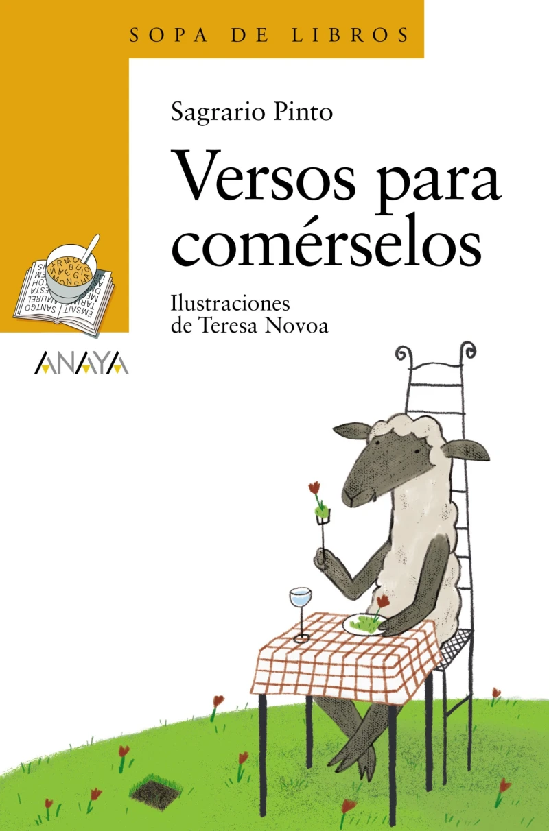 Portada: Versos para comérselos