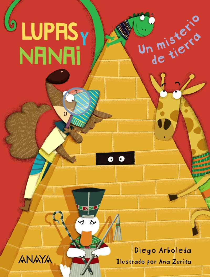Portada: Lupas y Nanai. Un misterio de tierra