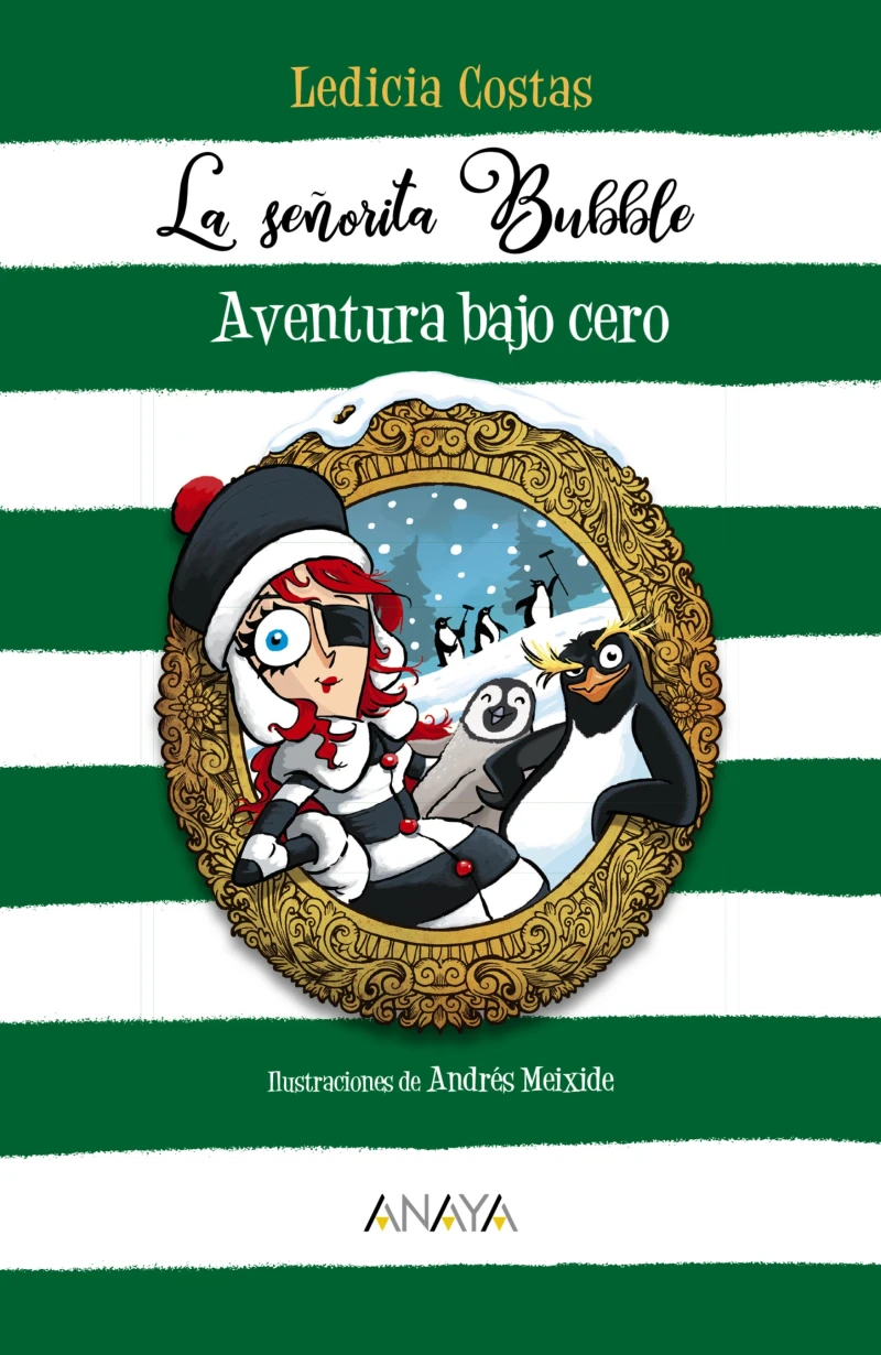 Portada: La señorita Bubble: Aventura bajo cero