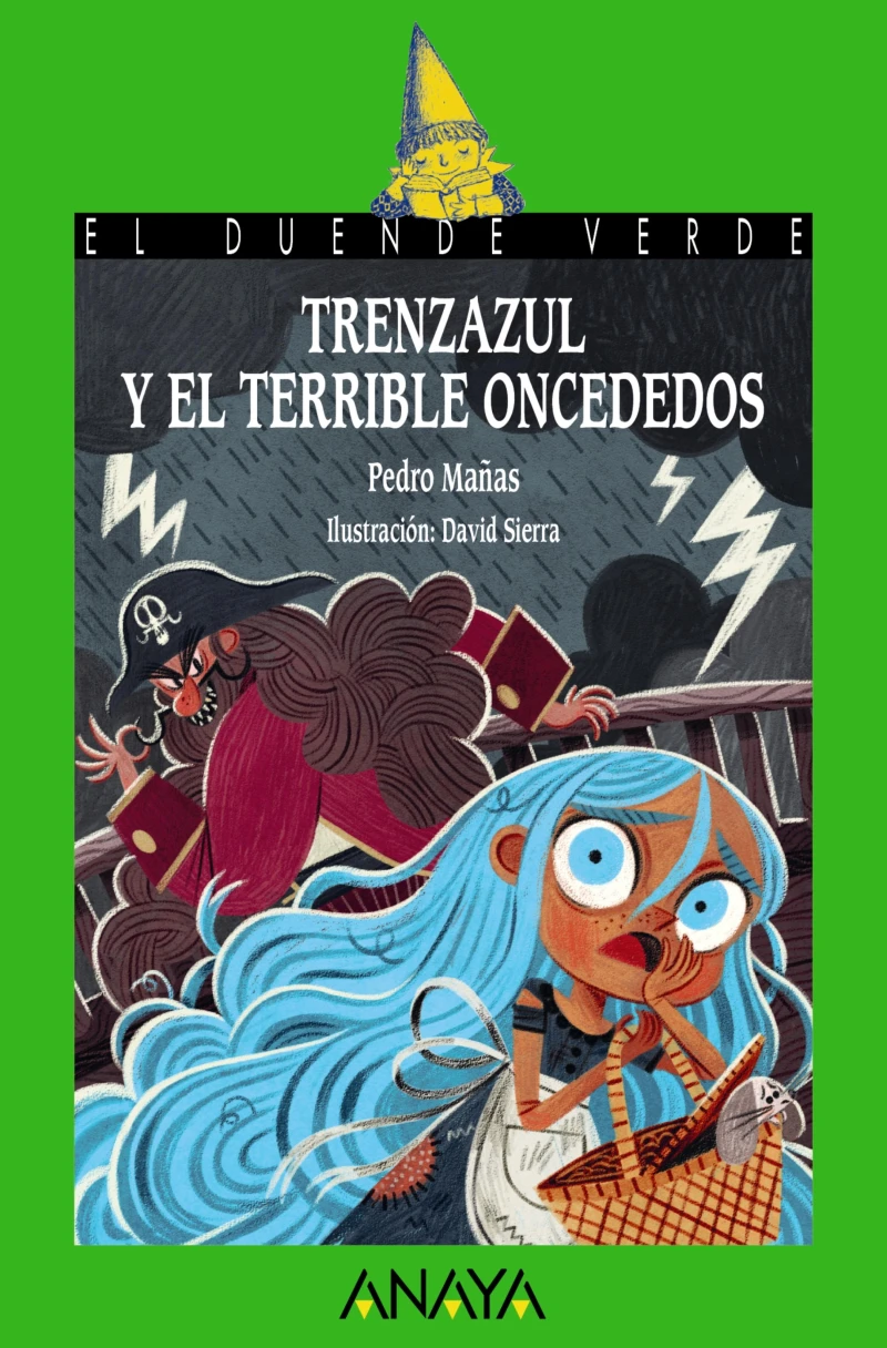 Portada: Trenzazul y el terrible Oncededos