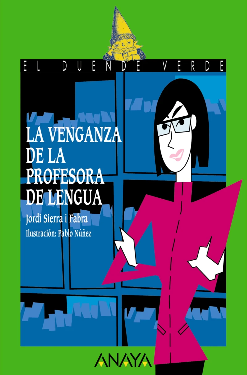 Portada: La venganza de la profesora de lengua