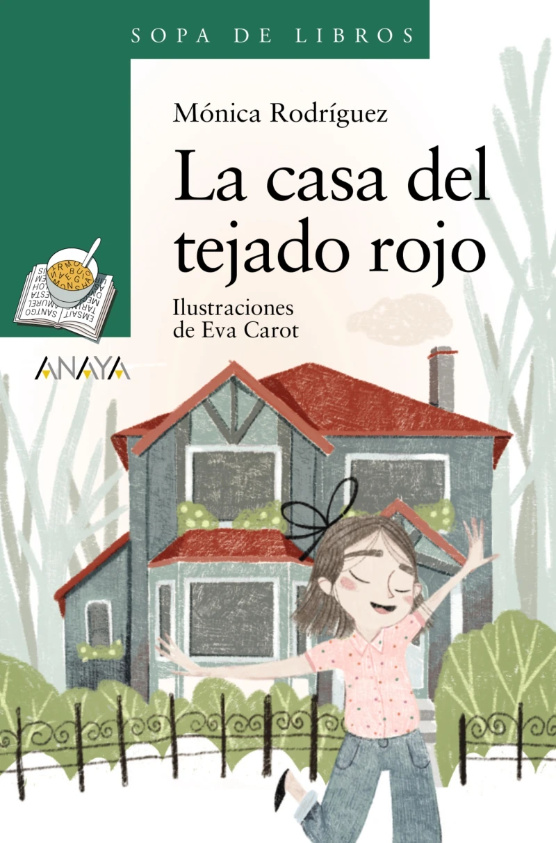 Portada: La casa del tejado rojo