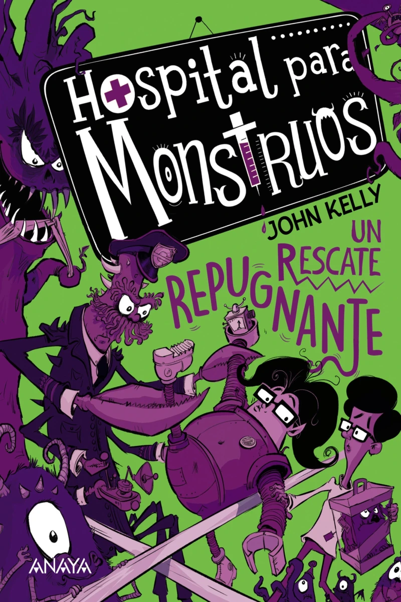 Portada: Hospital para monstruos 2: un rescate repugnante