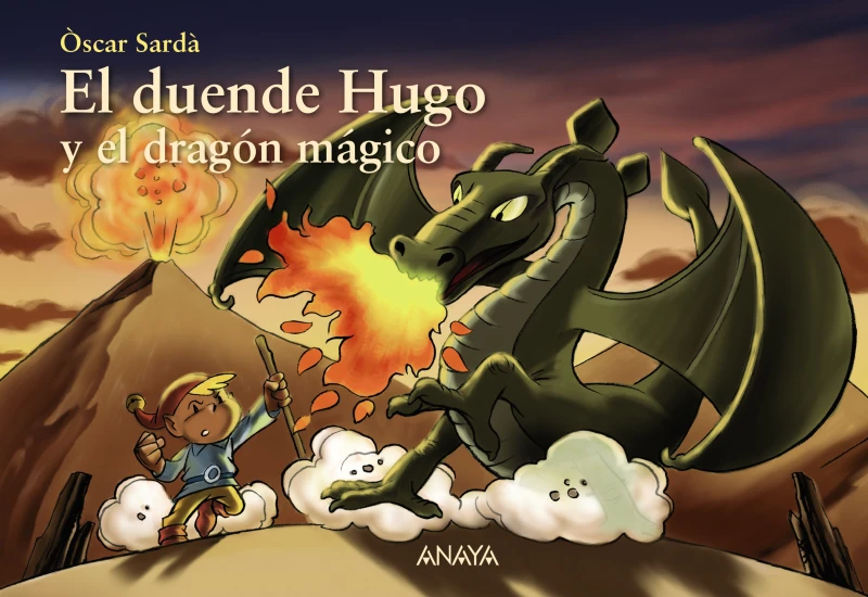 Portada: El duende Hugo y el dragón mágico
