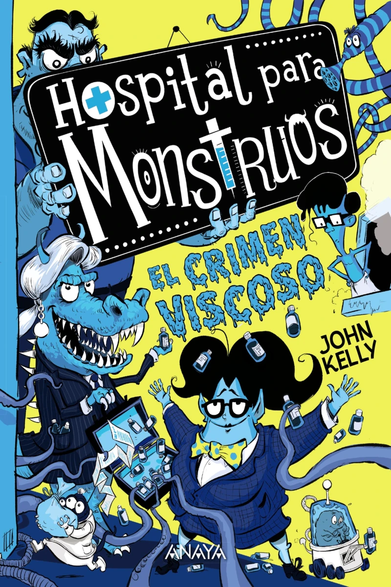 Portada: Hospital para monstruos 3: el crimen viscoso