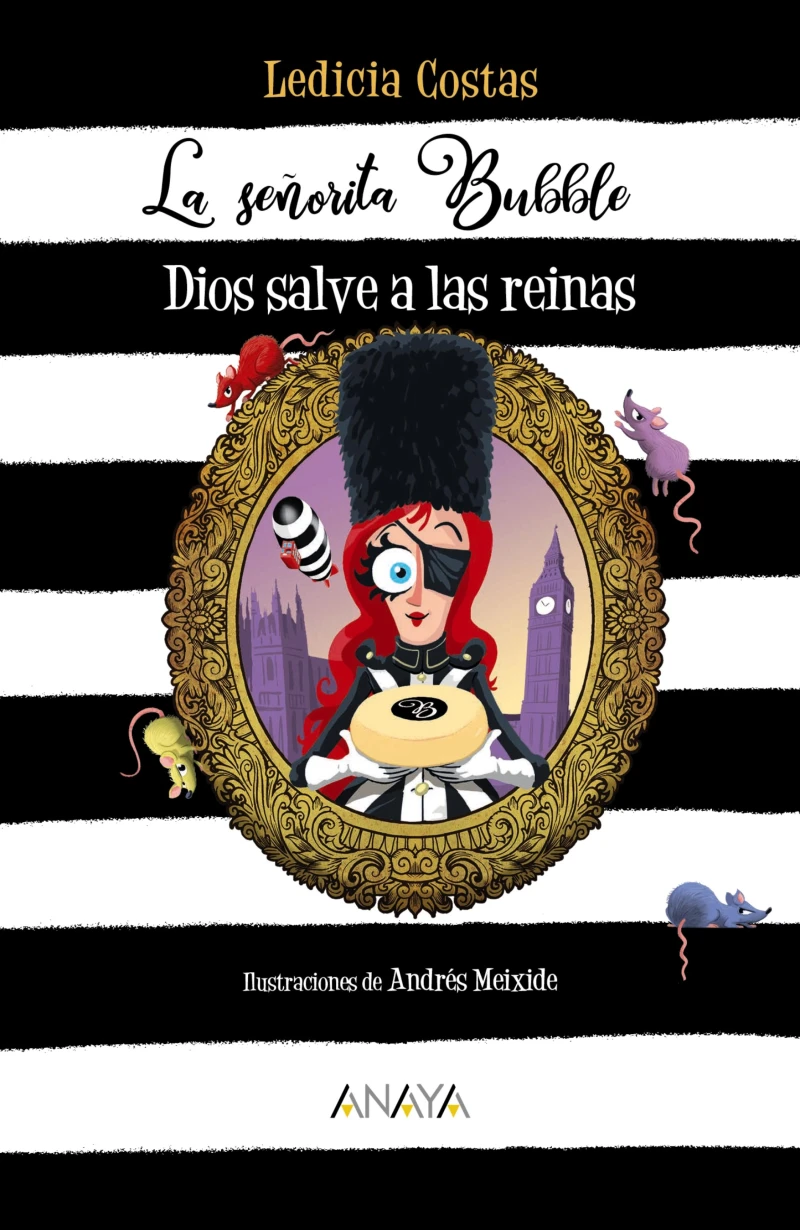 Portada: La señorita Bubble: Dios salve a las reinas