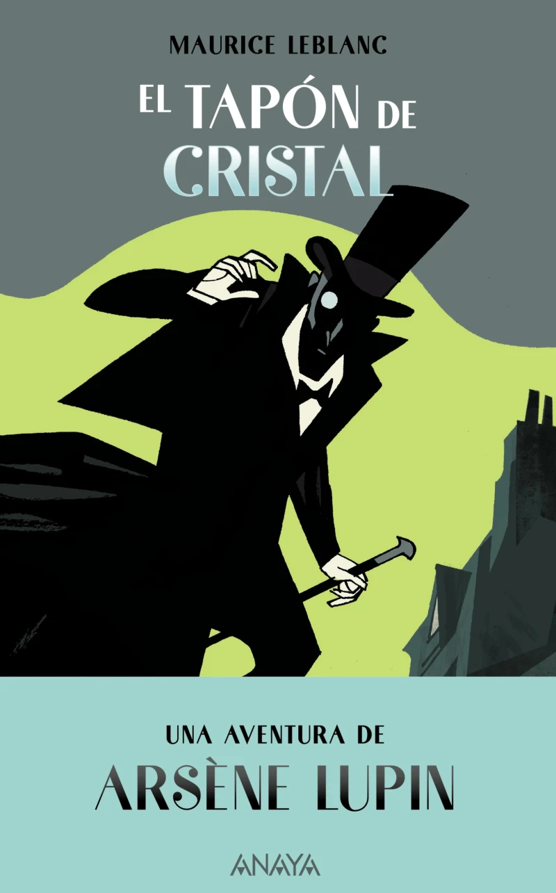 Portada: Arsène Lupin. El tapón de cristal