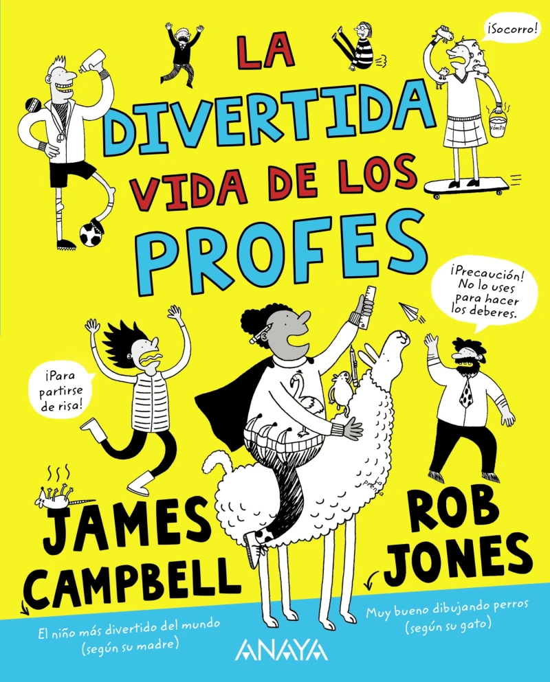 Portada: La divertida vida de los profes
