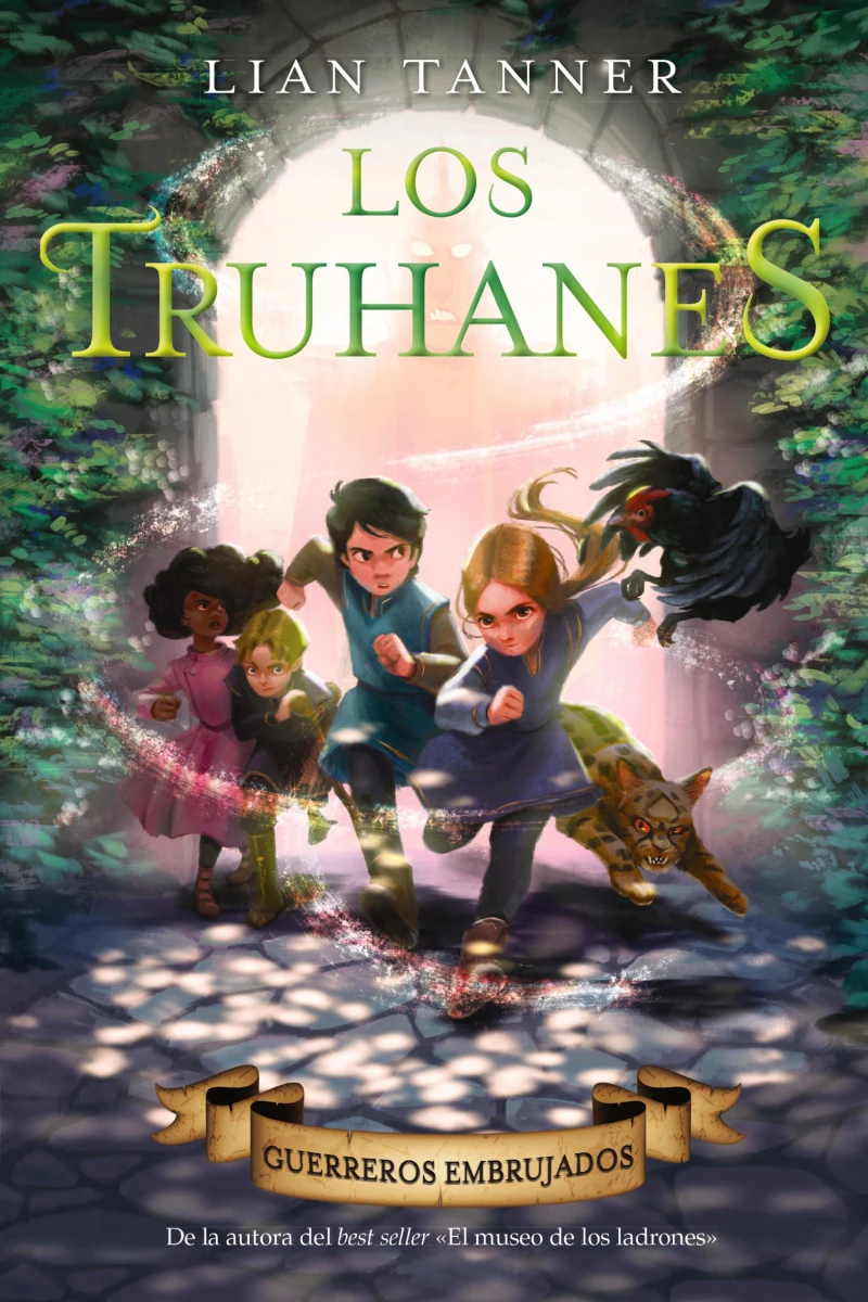 Portada: Los truhanes 3. Guerreros embrujados