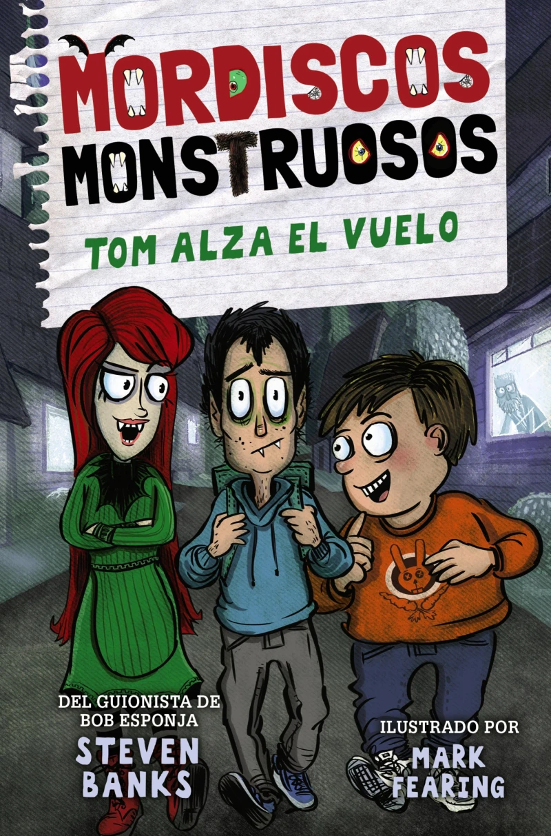 Portada: Mordiscos monstruosos 2. Tom alza el vuelo