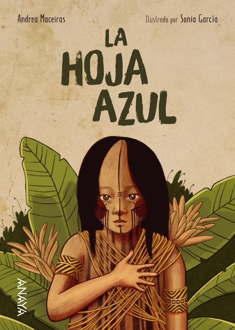 Portada: La hoja azul