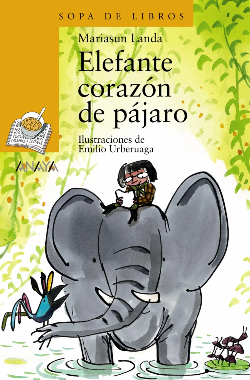 Portada: Elefante corazón de pájaro