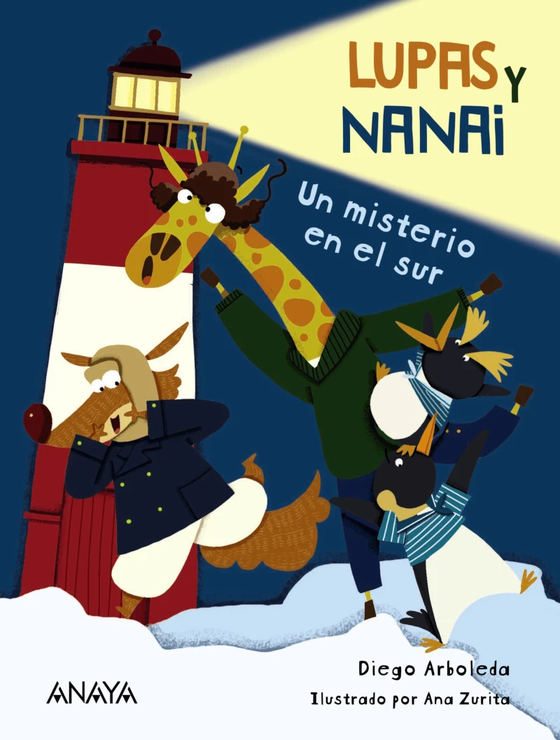 Portada: Lupas y Nanai. Un misterio en el sur