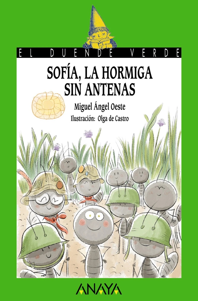 Portada: Sofía, la hormiga sin antenas